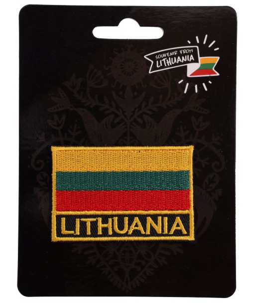 Antsiuvas Lietuvos vėliava